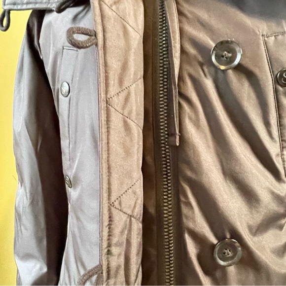 NWT S13 New York Womens Alps Mid Length Down Parka with Faux Fur Hood - Size XS - Picture 9 of 14